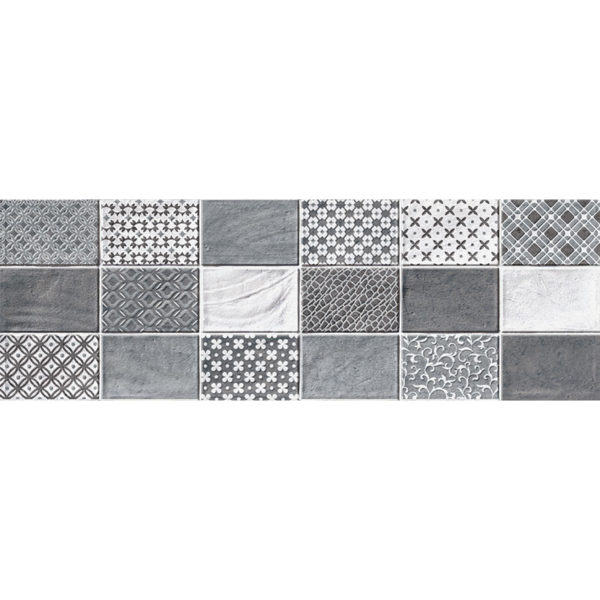 fabric mosaico gris
